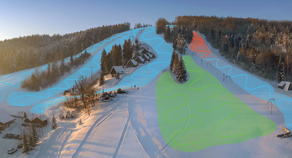 Stacja narciarska Gromadzyń w Ustrzykach Dolnych