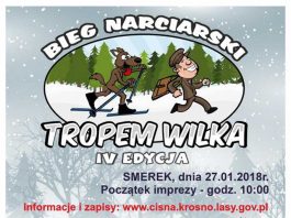Zawody narciarskie "Tropem Wilka" w Cisnej