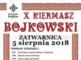 X Kiermasz Bojkowski w Zatwarnicy