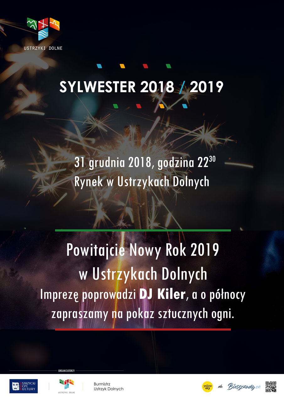 Przywitanie Nowego Roku 2019 w Bieszczadach