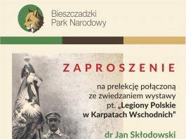 Prelekcja i wystawa „Legiony Polskie w Karpatach Wschodnich” w Ustrzykach Dolnych
