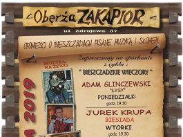 Wiosenne koncertowanie w Oberży Zakapior w Polańczyku