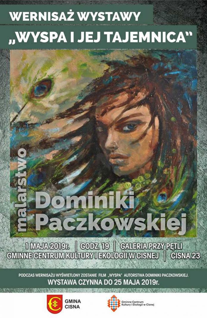 Wystawa malarstwa Dominiki Paczkowskiej w Cisnej