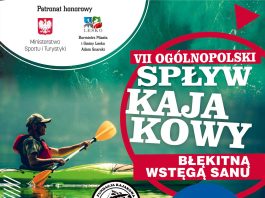 Ogólnopolski Spływ Kajakowy "Błękitną Wstęgą Sanu" ponownie w Lesku