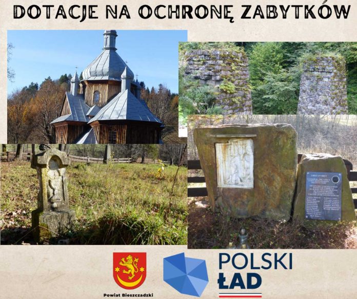 Dotacje na ochronę zabytków w Powiecie Bieszczadzkim