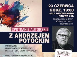 Spotkanie autorskie z Andrzejem Potockim w BDK w Lesku