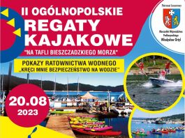 II Ogólnopolskie Regaty Kajakowe "Na Tafli Bieszczadzkiego Morza"