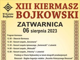 XIII Kiermasz Bojkowski w Zatwarnicy