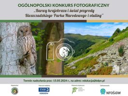 Konkurs fotograficzny Bieszczadzkiego Parku Narodowego