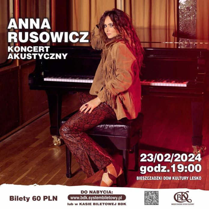 Anna Rusowicz - koncert akustyczny w Lesku