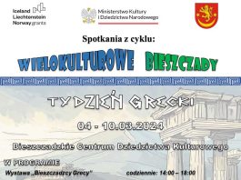 Tydzień kultury greckiej w Bieszczadzkim Centrum Dziedzictwa Kulturowego w Ustrzykach Dolnych